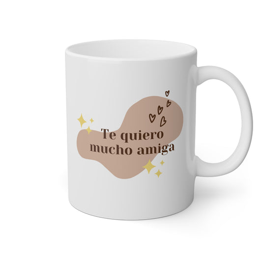 Taza 'Te quiero mucho amiga'