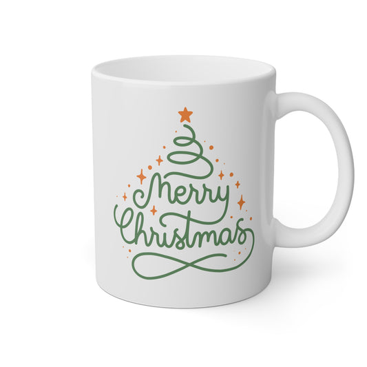 Taza árbol 'Merry Christmas'