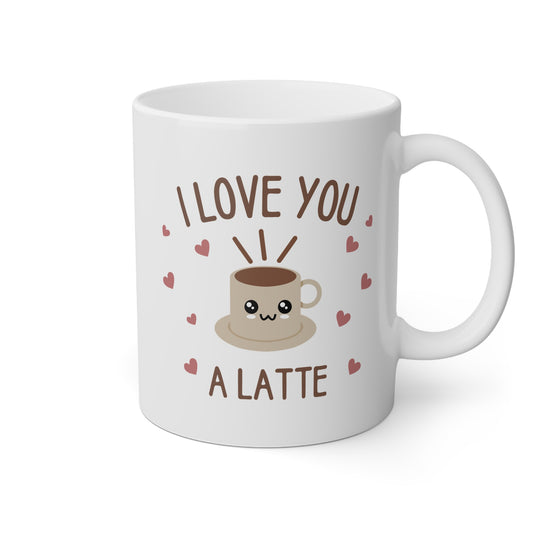 Taza 'I Love You a Latte'