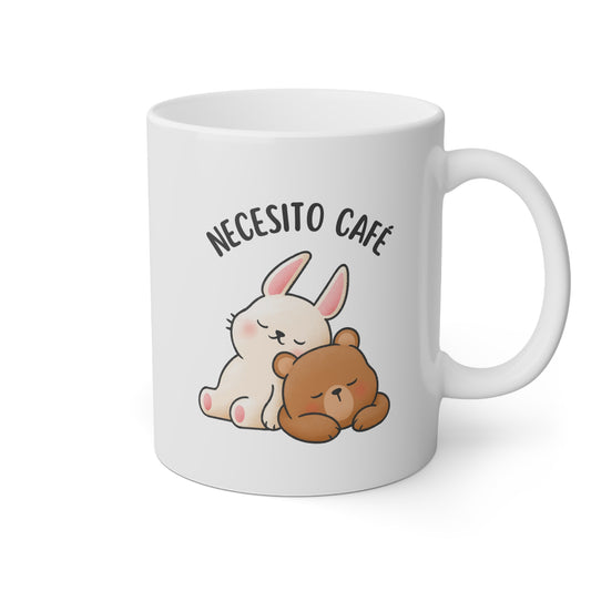 Taza 'Necesito Café'