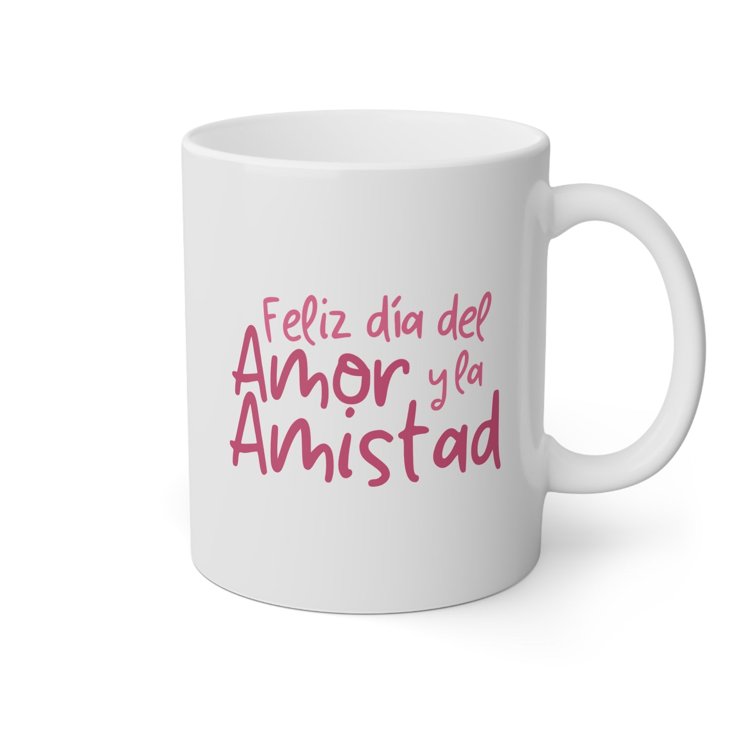 Taza 'Feliz Día del Amor y la Amistad'