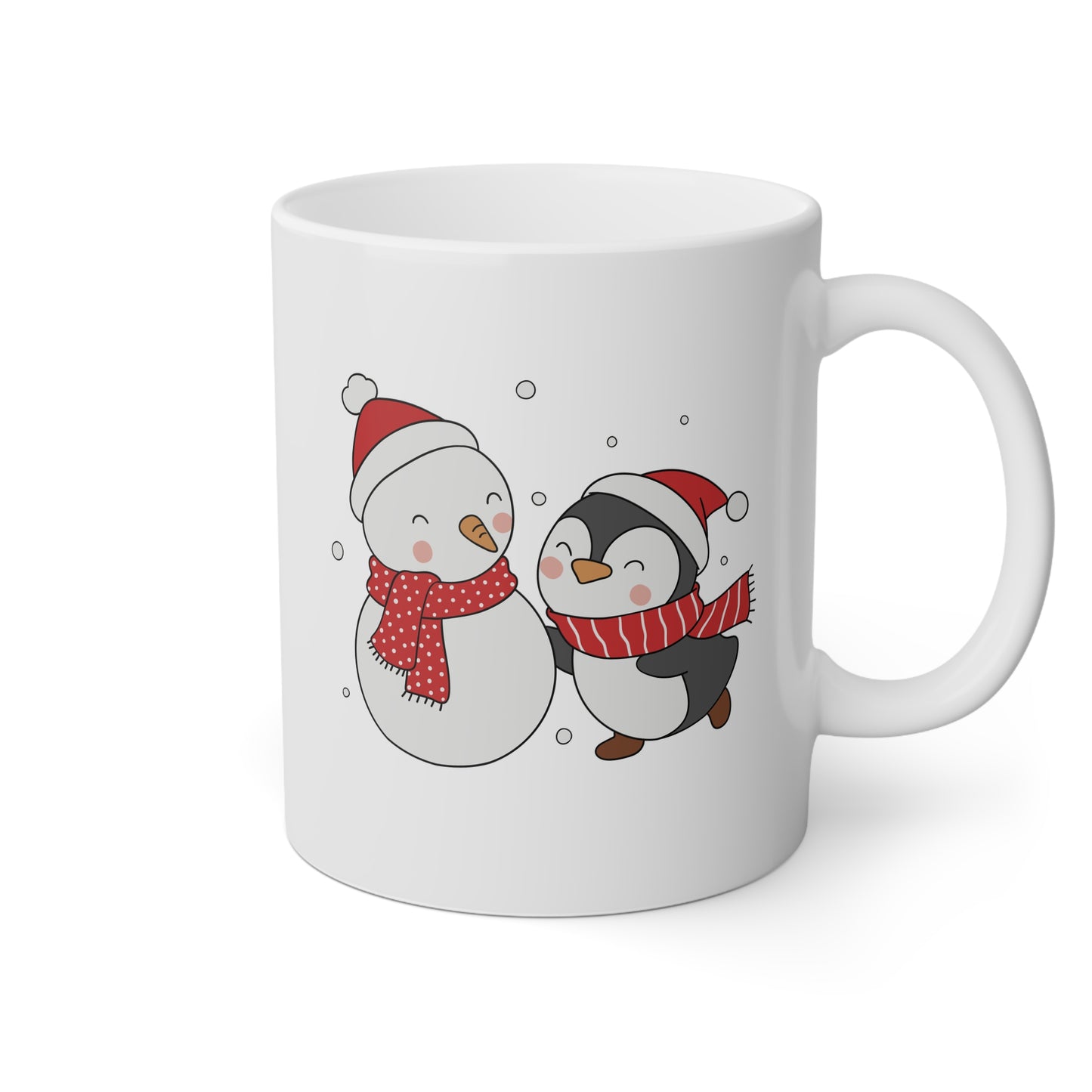 Taza de Navidad 'Pingüino Muñeco de Nieve'