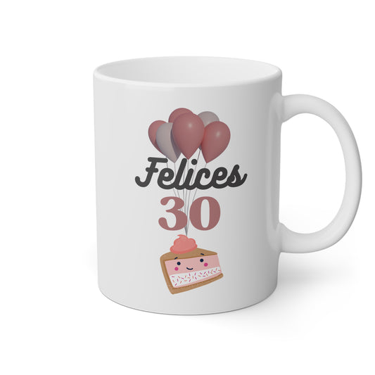 Taza Personalizable 'Feliz Cumpleaños'