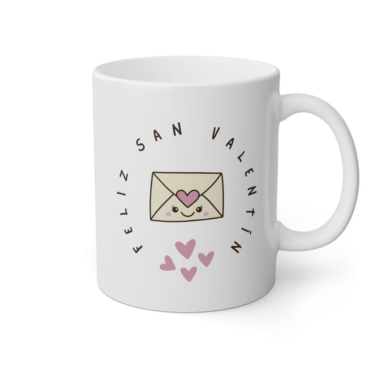 Taza 'Feliz San Valentín'