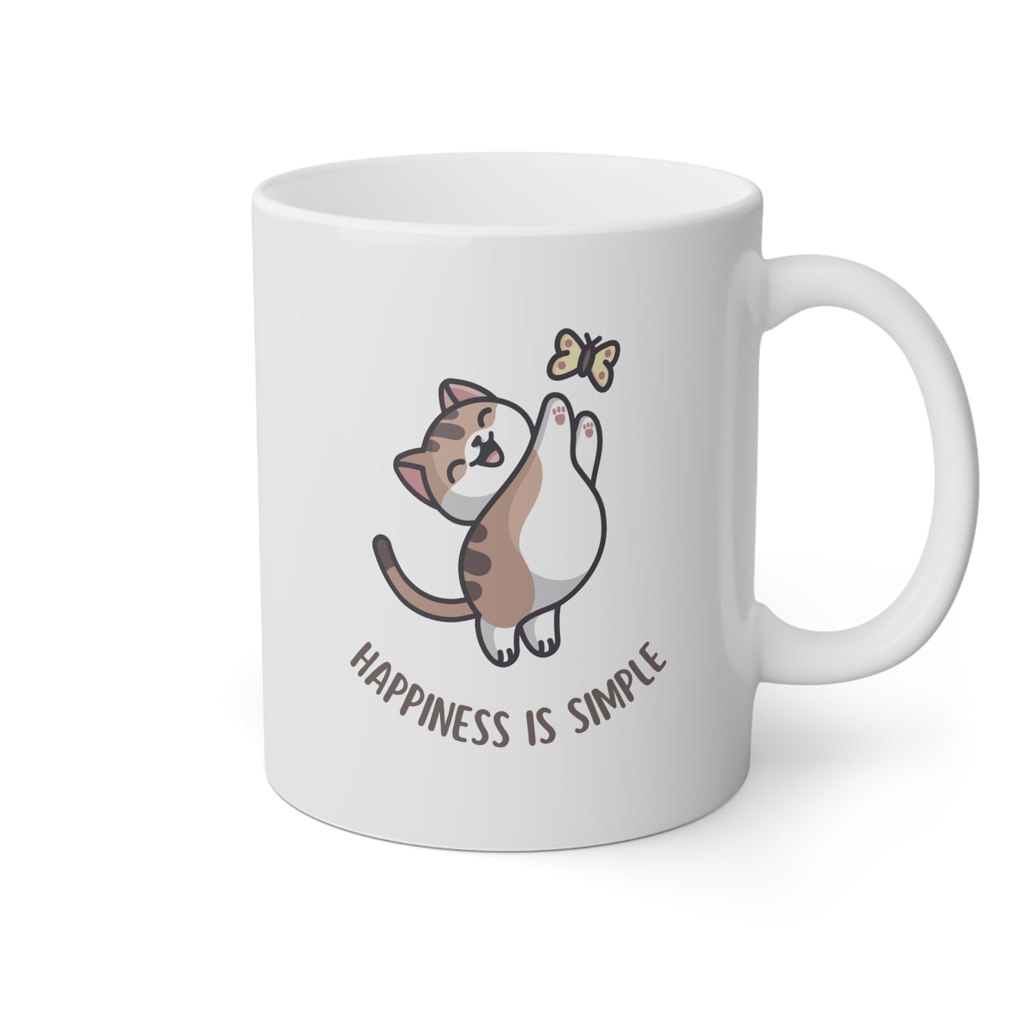 Taza 'Happiness is Simple'