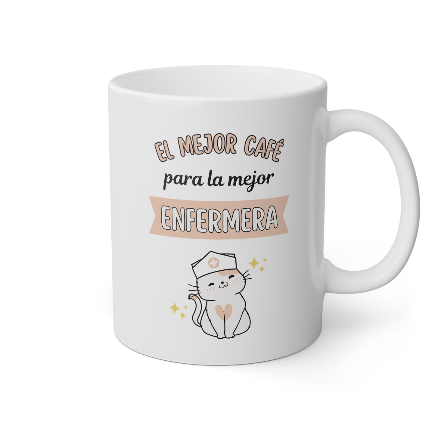 Taza 'Un Café para la Mejor Enfermera'