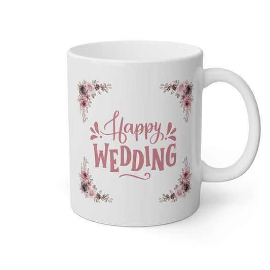 Taza 'Happy Wedding'