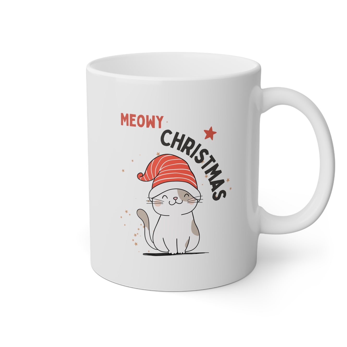 Taza Navidad 'Meowy Christmas'