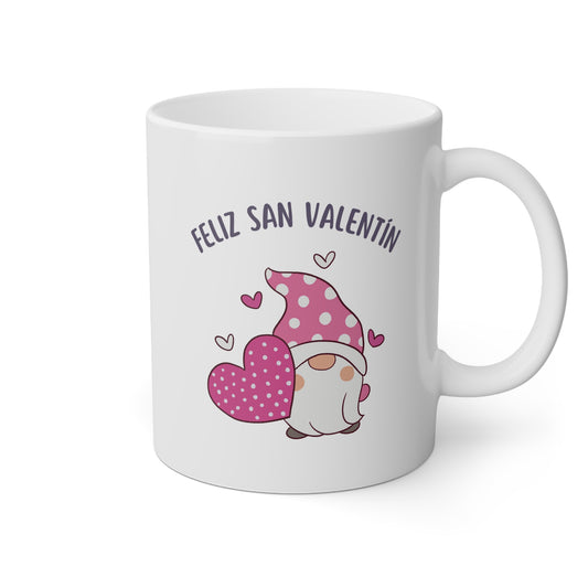 Taza 'Feliz San Valentín'